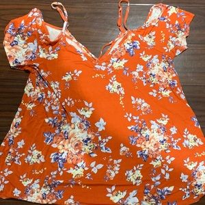 Torrid flower print top